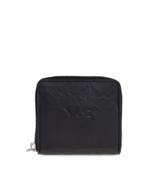 Y-3 Black Leather Wallet
