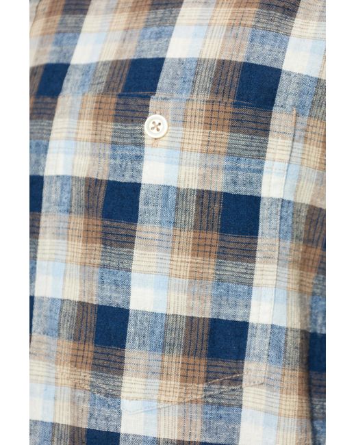 Officine Generale Blue 'Younes' Shirt for men