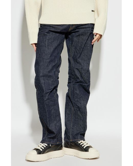 DSquared² Blue Jeans "642 Mini Front" for men