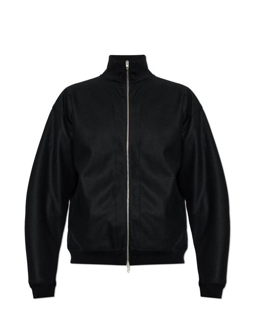 Jil Sander Black Wool Jacket for men