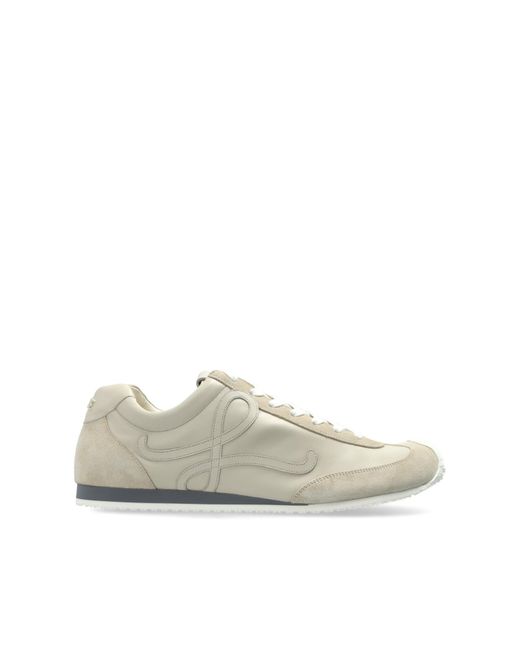 Loewe White 'Ballet Runner 2.0' Sports Shoes for men
