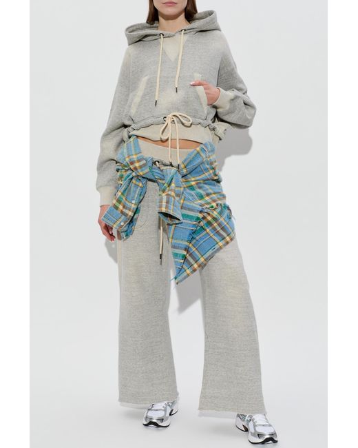 R13 Gray Hoodie