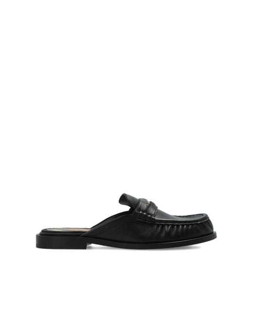 Burberry Black Leather Shoes