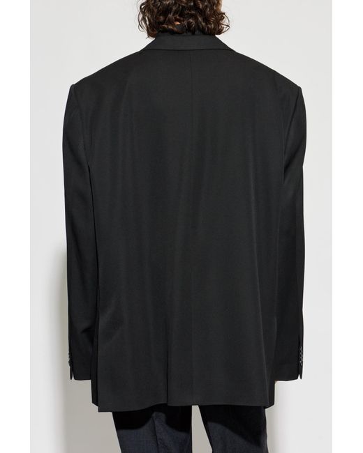 Balenciaga Black Wool Blazer for men