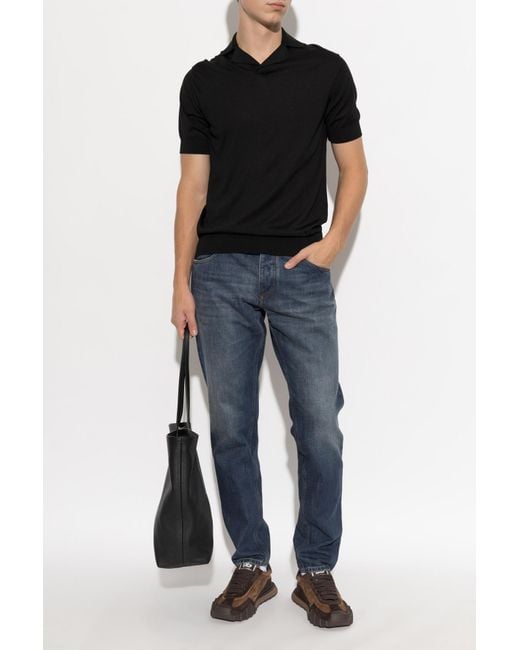 Dolce & Gabbana Blue Regular Jeans for men