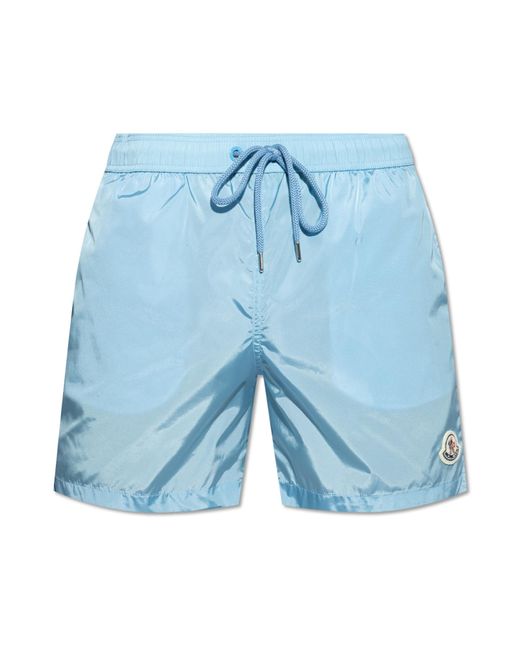 Moncler Swimming Shorts in Blue for Men | Lyst