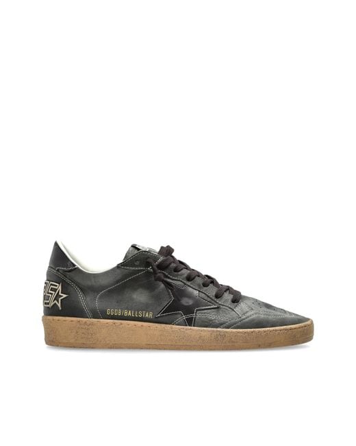 Golden Goose Deluxe Brand Black 'Ball Star' Sports Shoes for men