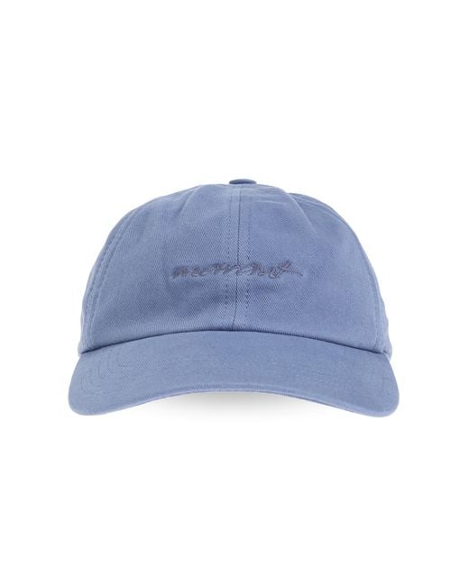 Isabel Marant Blue "Tomas" Baseball Cap