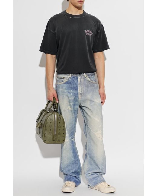 Our Legacy Blue Jeans With A 'Vintage' Effect for men