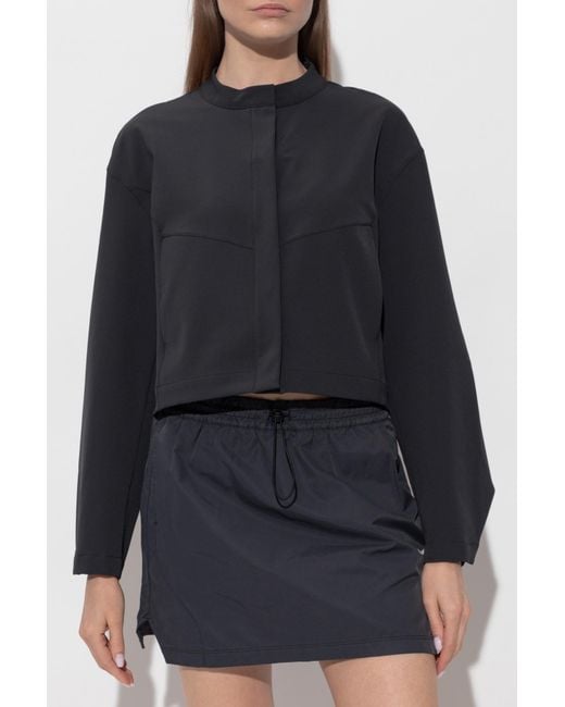 Nike Black Jacket With Logo
