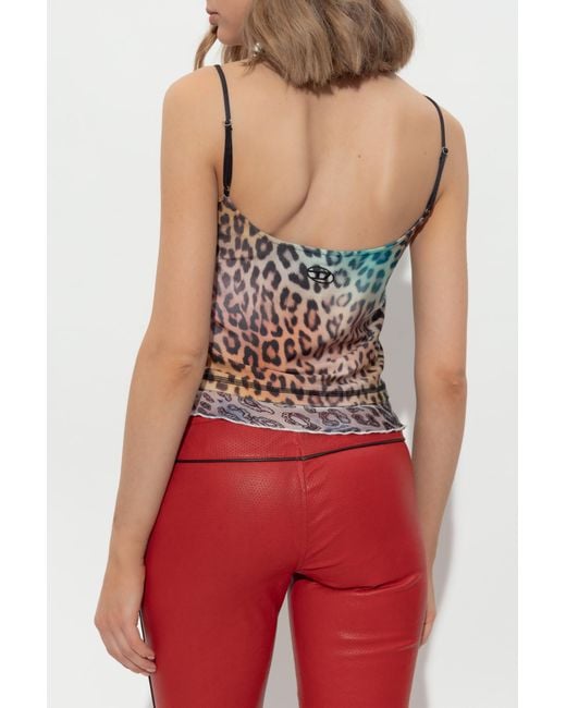 DIESEL Red Top T-Zaza-Q1