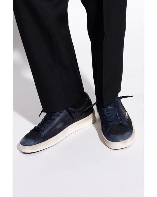 Golden Goose Deluxe Brand Black Sports Shoes 'Stardan Under Net Star' for men