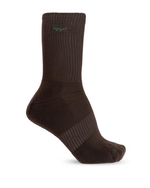 Lacoste Natural Three-Pack Of Socks With Logo for men