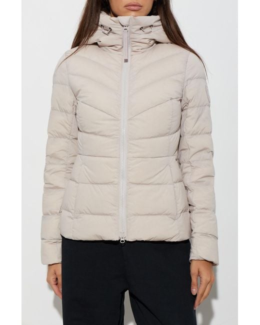 Canada Goose White 'Clair' Jacket