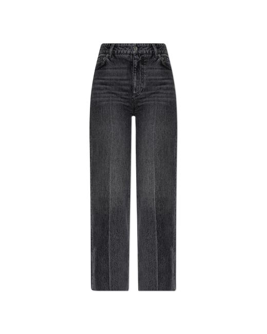 Dolce & Gabbana Black Straight-Leg Jeans