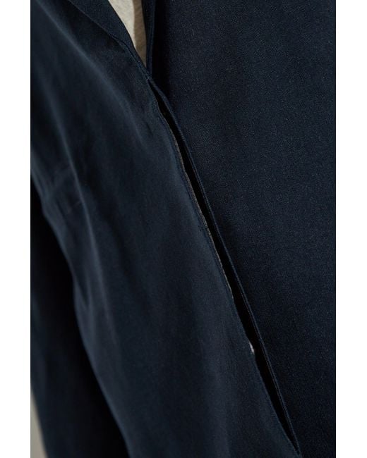 Rag & Bone Blue Blazer With Open Lapels