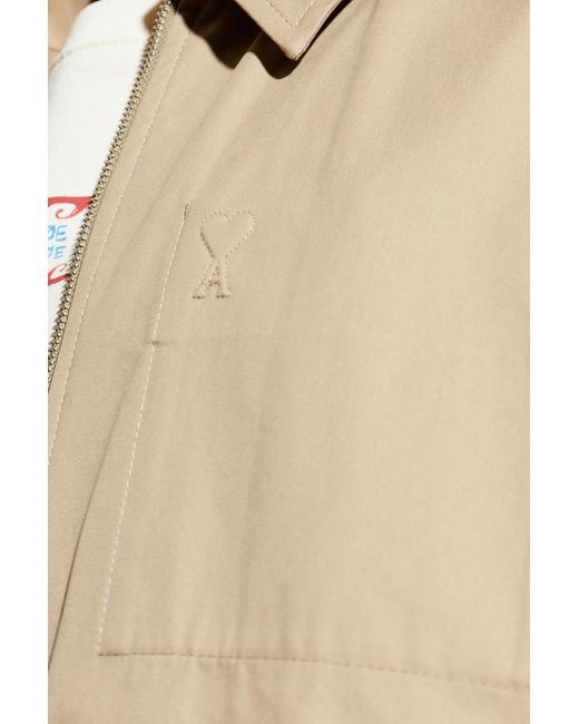 AMI Natural Jacket With Patch for men