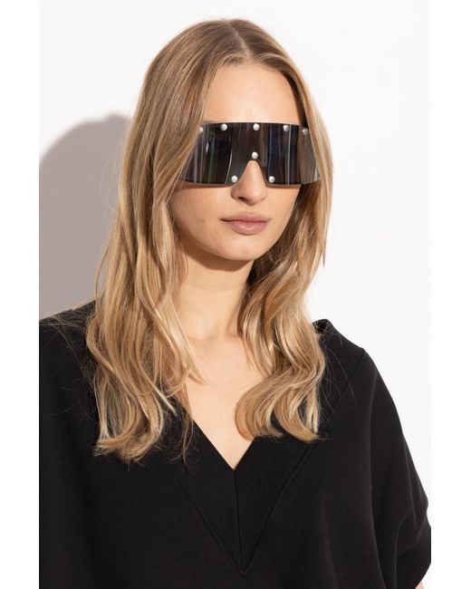 Rick Owens Black Sunglasses