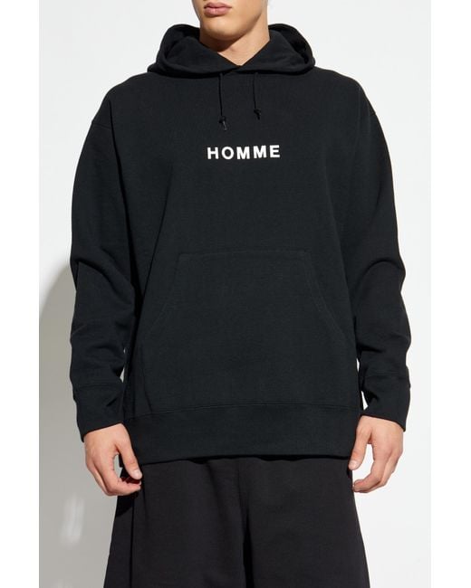 Comme des Garçons Black Hoodie for men
