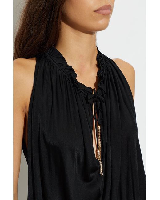Balmain Black Oversized Top