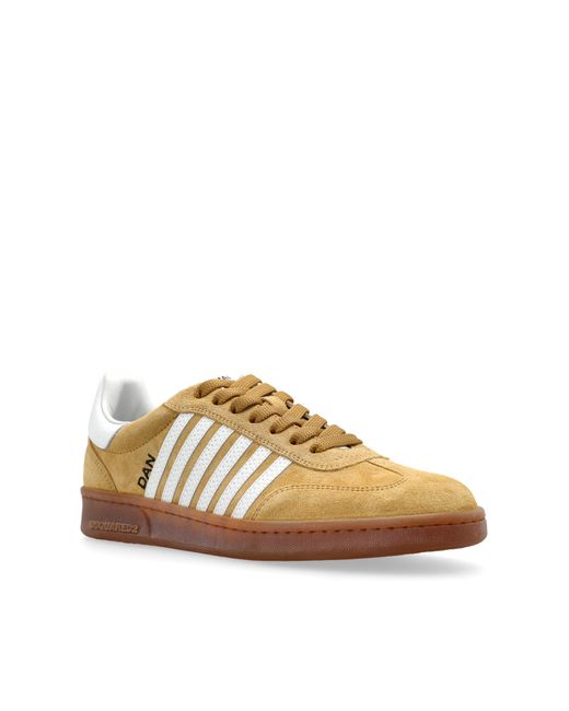 DSquared² Brown Boxer Sneakers