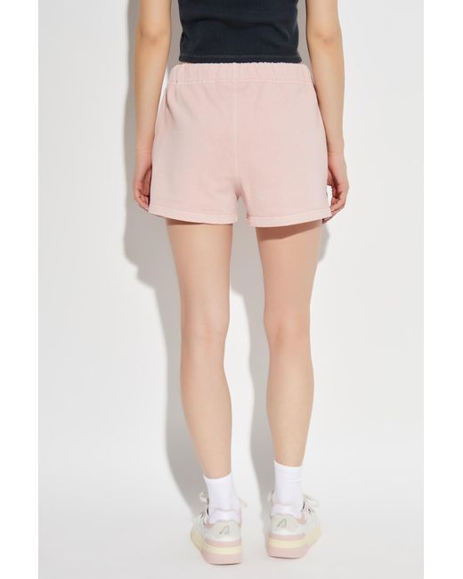 A Bathing Ape Pink Logo Shorts