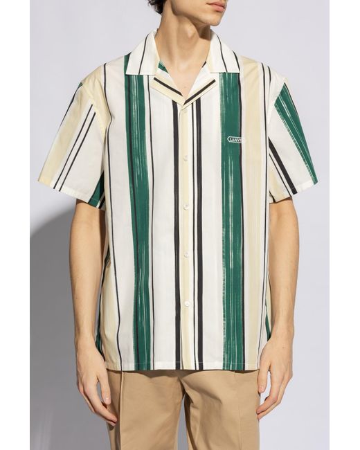 Lanvin White Striped Shirt, for men
