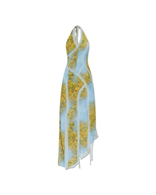 AVAVAV Blue Dress With Slits