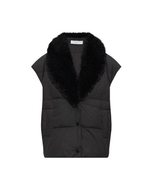 IRO Black Down Vest 'Koraly'