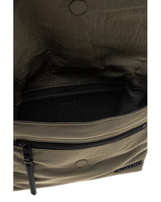Jacquemus Black Shoulder Bag "Bambino" for men