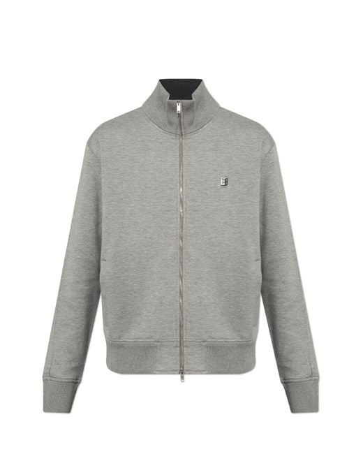 Givenchy Gray Turtleneck Sweatshirt for men