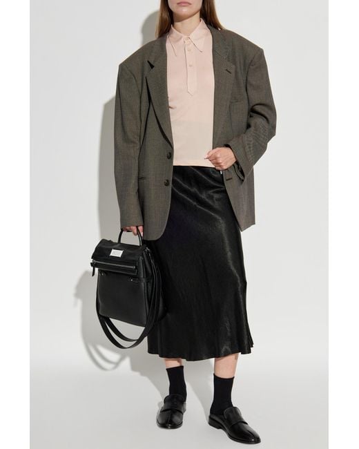 MM6 by Maison Margiela Green Wool Blazer
