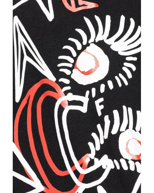 Comme des Garçons Black T-Shirt With Print