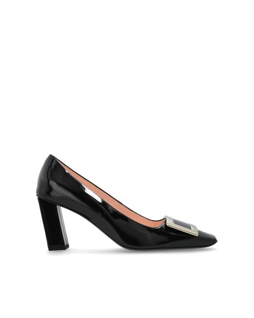 Roger Vivier Black Heeled Shoes "Belle Vivier"
