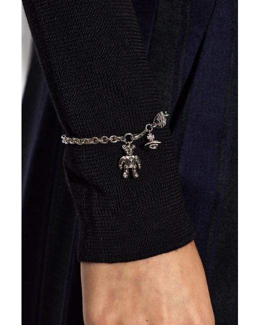 Vivienne Westwood Blue 'Ruby Small' Bracelet