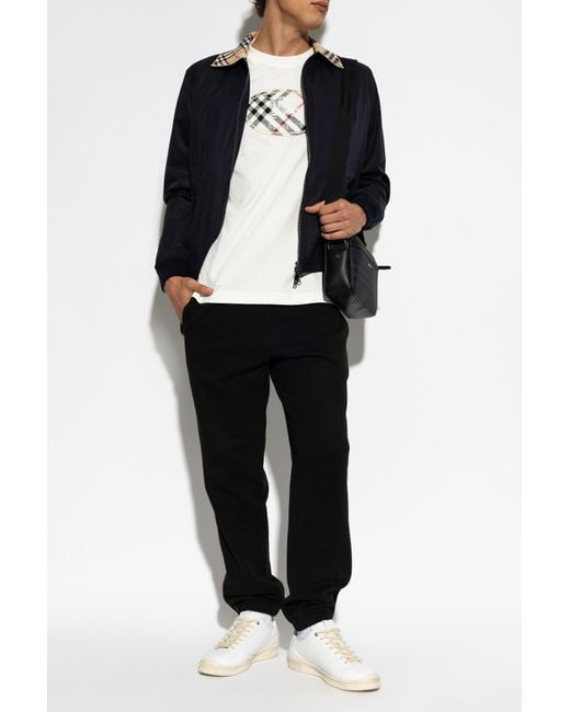 Burberry Black 'Sid' Sweatpants for men