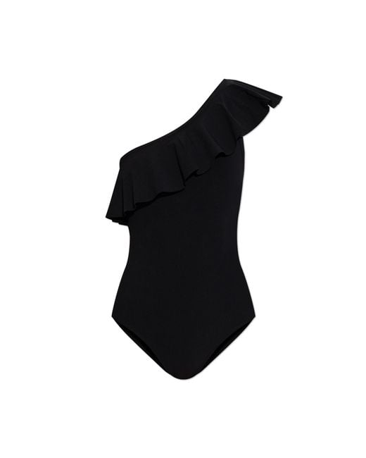 Isabel Marant Black One-Piece Swimsuit "Sicilya"