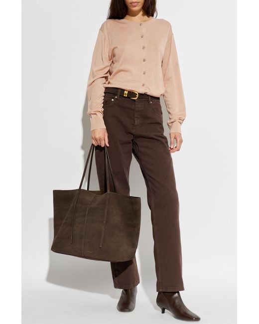 By Malene Birger Natural Cardigan 'Montie'