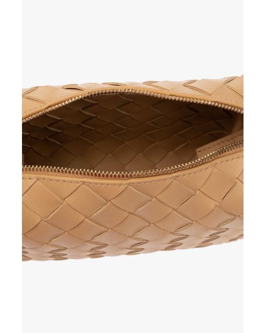 Bottega Veneta Natural Medium Loop Camera Handbag