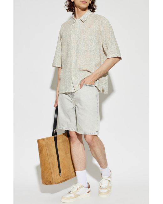 AllSaints White Cruz Leo Shirt for men
