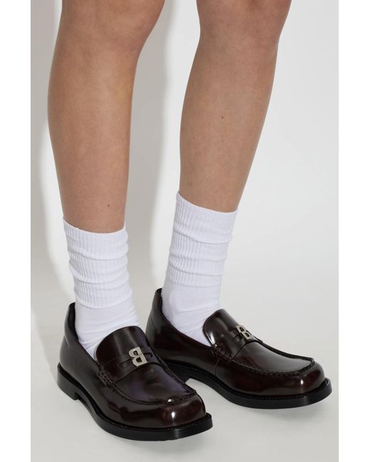 Balenciaga Black 'Comfy' Shoes, 'Loafers' Type