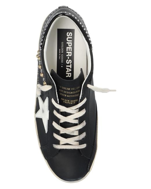 Golden Goose Deluxe Brand Black 'super-star Classic' Sneakers,