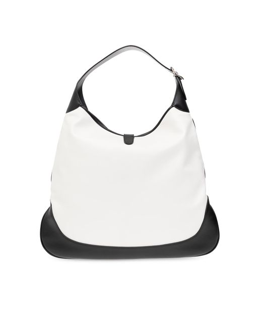 Jackie 1961 small GG shoulder bag Beige and white