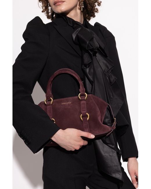 McQueen Black Farringdon Small' Handbag