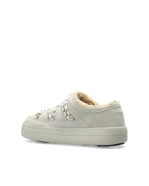 Moon Boot Gray Shoes 'Mb Park Slipper'