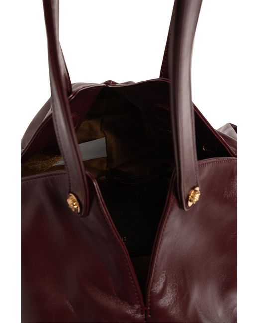 Versace Red Shoulder Bag 'Protea'