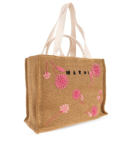 Marni Natural Shopper Bag