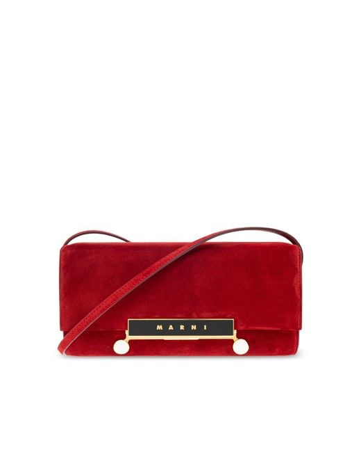 Marni Red Shoulder Bag