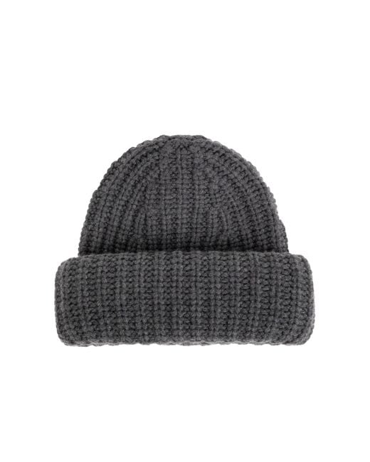Lisa Yang Black Cashmere Hat 'Beatris'