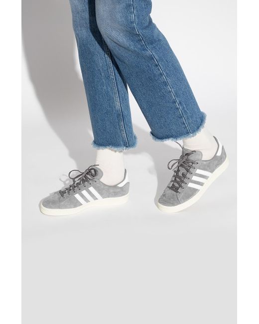Adidas Originals Gray 'campus 80s' Sneakers